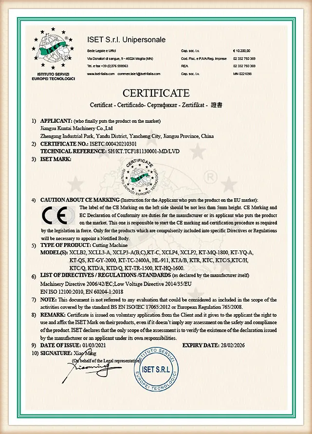 Cutting Machine CEa4a