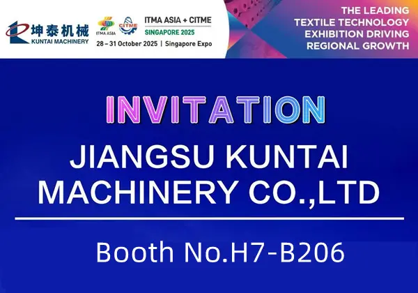Welcome to Visit Kuntai at ITMA Singapore!
